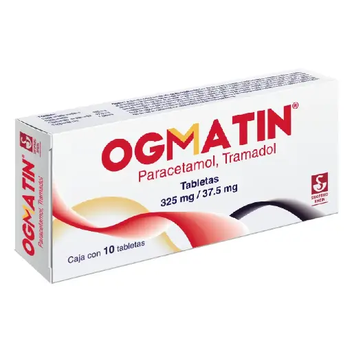 OGMATIN 325/37.5MG TABLETAS CON 10