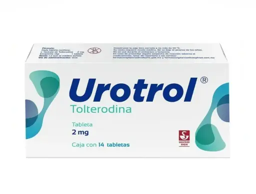 UROTROL 2MG FCO TABLETAS CON 14