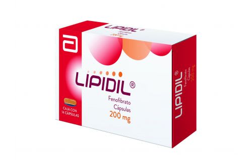 LIPIDIL 200MG TABLETAS CON 14