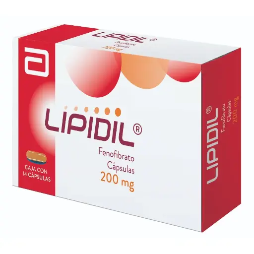 LIPIDIL 200MG TABLETAS CON 14