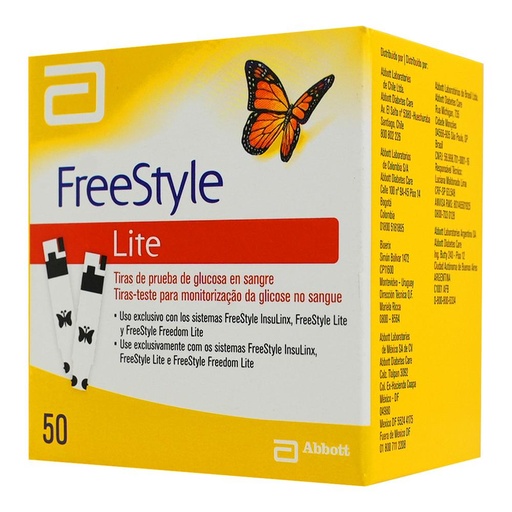 FREESTYLE LITE MINI TIRAS CON 50