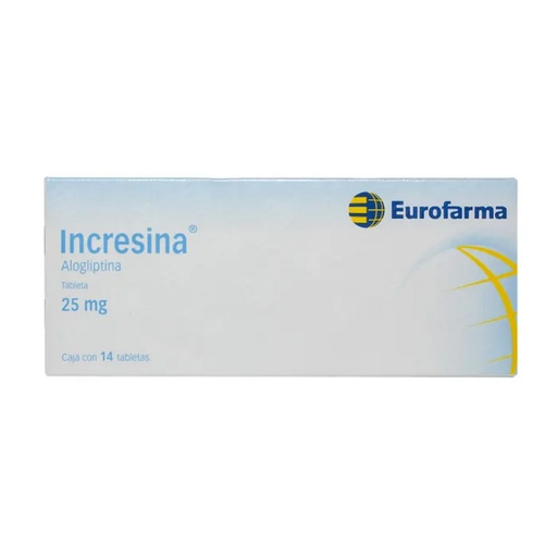 INCRESINA 25MG TABLETAS CON 14