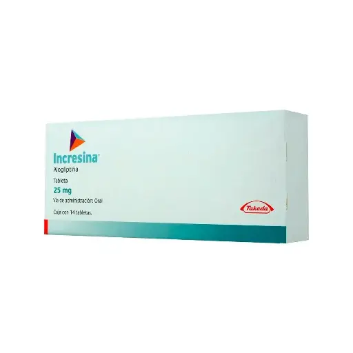 INCRESINA 25MG TABLETAS CON 14