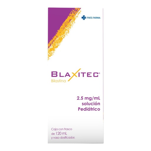 BLAXITEC SOLUCION 2.5MG/ML PEDIATRICO 120ML