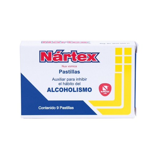 NARTEX PASTILLAS CON 9