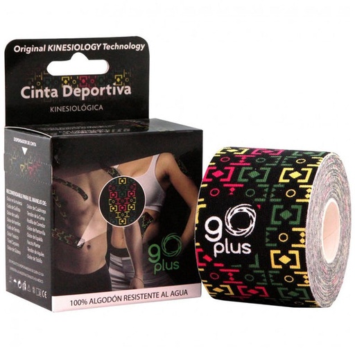 CINTA KINESI GO PLUS NEGRA 5M