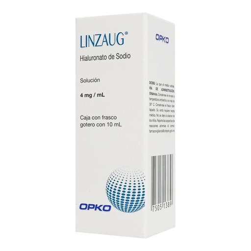 LINZAUG OFTA FCO GOT SOLUCION 10ML