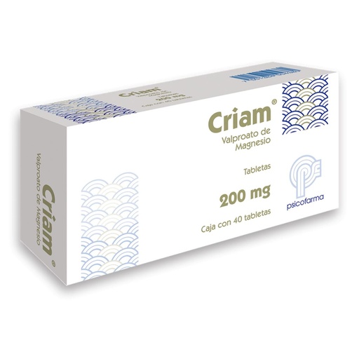 CRIAM 200MG TABLETAS CON 40