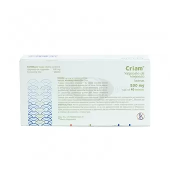 CRIAM 200MG TABLETAS CON 40