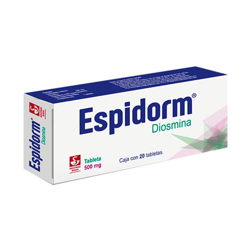 ESPIDORM 500MG TABLETAS CON 20