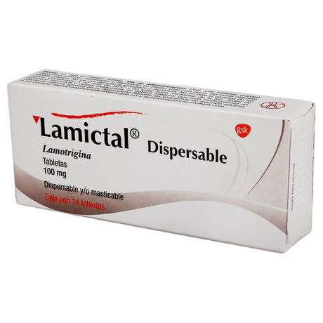 LAMICTAL DISPER 100MG TABLETAS CON 14
