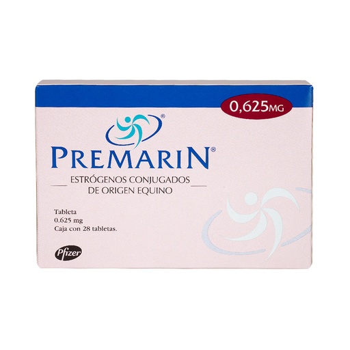 PREMARIN 0.625 MG GRAGEAS CON 28