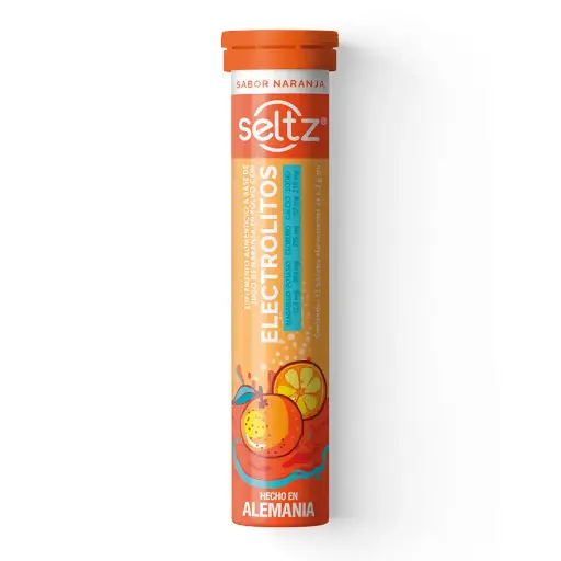 SELTZ  NARANJA TAB EFERV C/13
