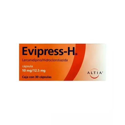 EVIPRESS-H 10MG/12.5MG CAPSULAS CON 30