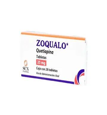 ZOQUALO 25MG TABLETAS CON 28