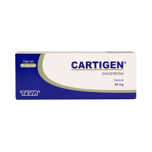 CARTIGEN 50MG CAPSULAS CON 20