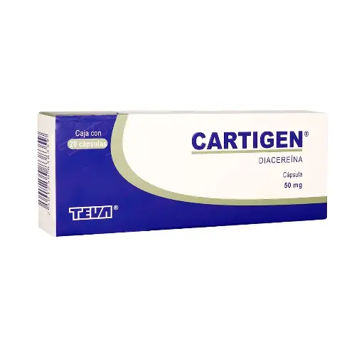 CARTIGEN 50MG CAPSULAS CON 20