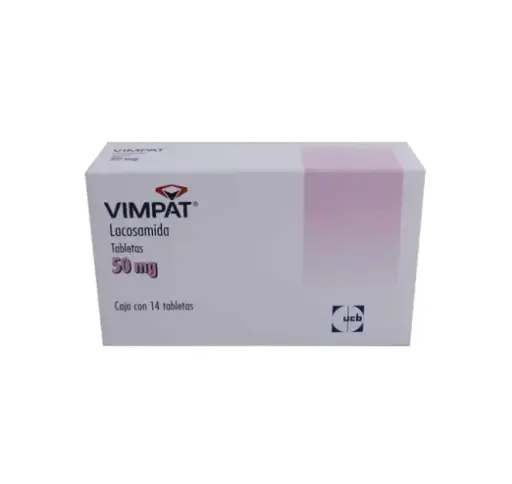 VIMPAT 50MG TABLETAS CON 14