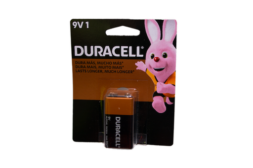 PILA DURACELL 9V CUADRADA CON 1