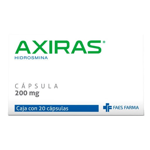 AXIRAS 200MG CAPSULAS CON 20