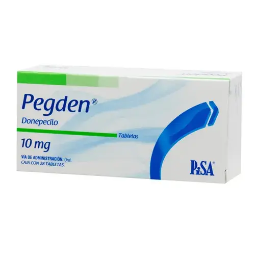 PEGDEN 10 MG TABLETAS CON 28