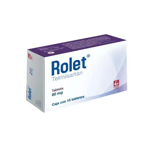 ROLET 80MG TABLETAS CON 15