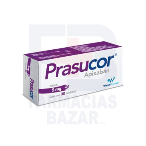 PRASUCOR 5MG CON 30