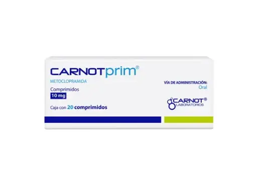 CARNOTPRIM 10MG COMPRIMIDOS CON 20