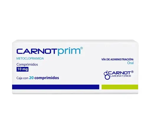 CARNOTPRIM 10MG COMPRIMIDOS CON 20