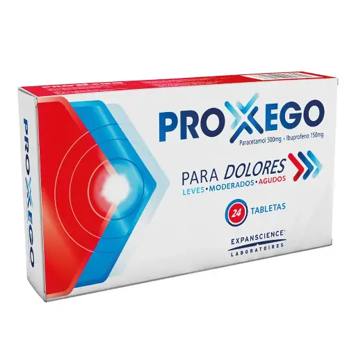 PROXEGO 500/150 MG TABLETAS CON 24
