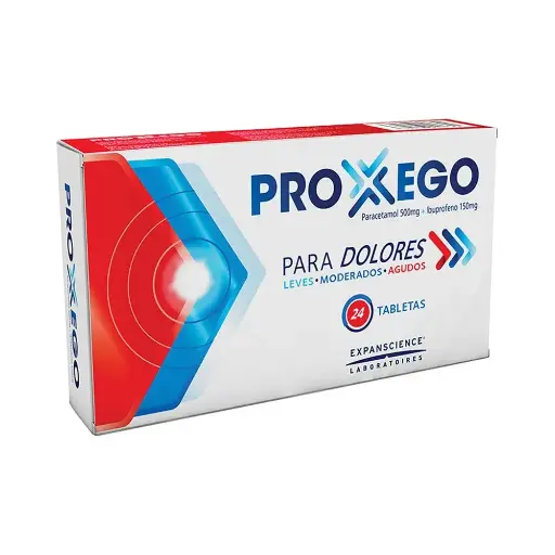 PROXEGO 500/150 MG TABLETAS CON 24