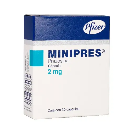 MINIPRES 2MG CAPSULAS CON 30