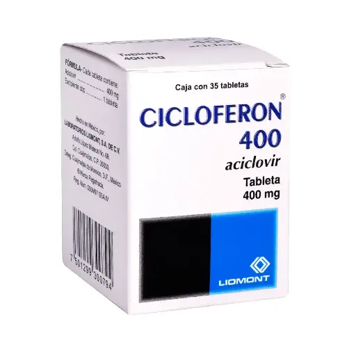 CICLOFERON 400MG TABLETAS CON 35