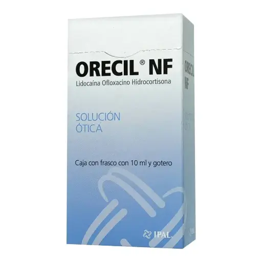 ORECIL NF SOLUCION OTICA 10ML