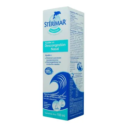 STERIMAR HYPERTONIC NASAL SPRAY 100ML