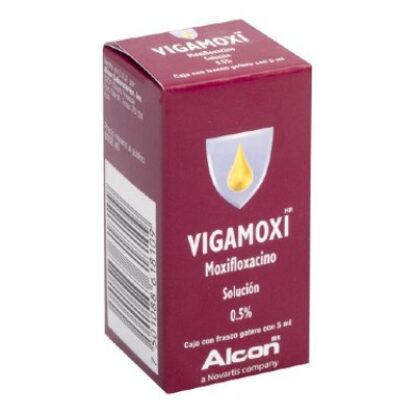 VIGAMOXI 0.5% SOLUCION OFTALMICAS 5ML