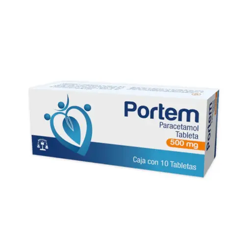 PORTEM 500MG TABLETAS CON 10 (GI)