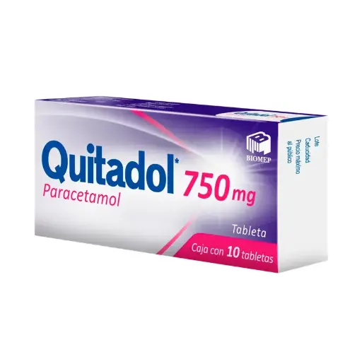 QUITADOL 750MG TABLETAS CON 10 (GI)