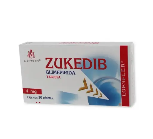 ZUKEDIB 4MG TABLETAS CON 30 (GI)