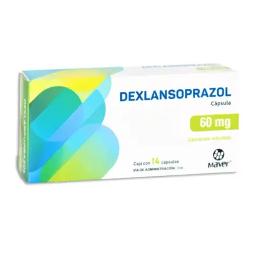 DEXLANSOPRAZOL MAVER 60MG LP CAPSULAS CON 14 (GI)
