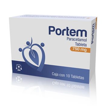 PORTEM 750MG TABLETAS CON 10 (GI)