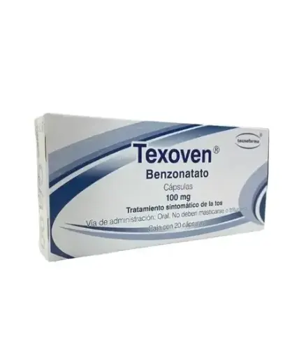TEXOVEN 100MG CAPSULAS CON 20 (GI)