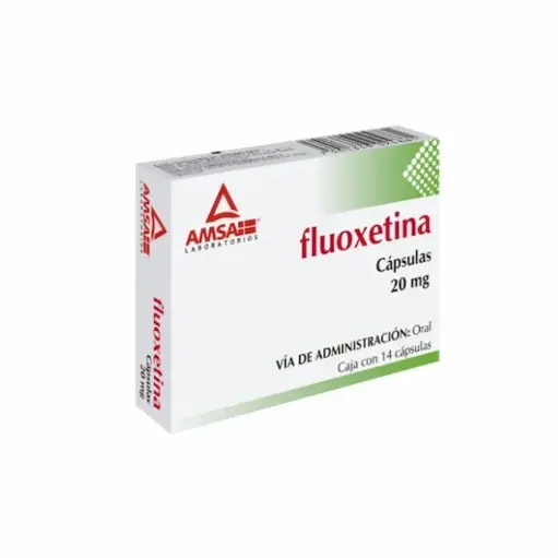FLUOXETINA AMSA 20MG CAPSULAS CON 14 (GI)