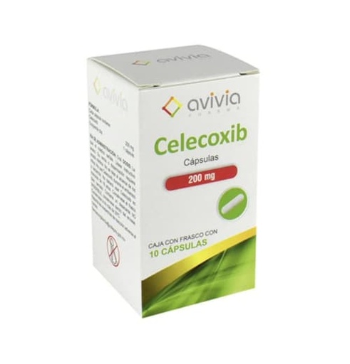 CELECOXIB AVIVIA 200MG CAPSULAS CON 10 (GI)