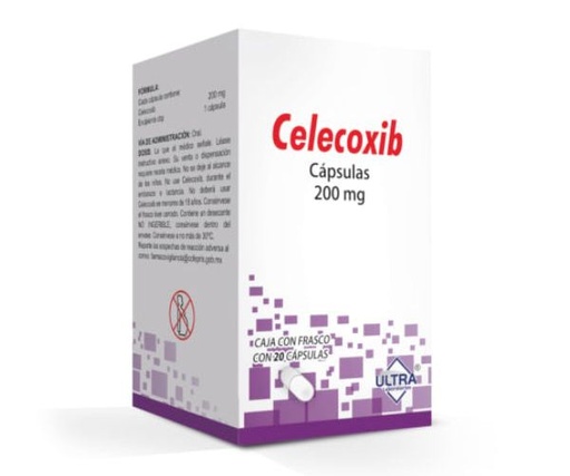 CELECOXIB ULTRA 200MG TABLETAS CON 20 (GI)