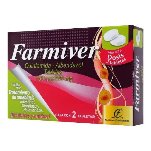 FARMIVER 150/200MG TABLETAS CON 2 (GI)