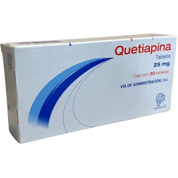 QUETIAPINA PSICOFARMA 25MG TABLETAS CON 30 (GI)