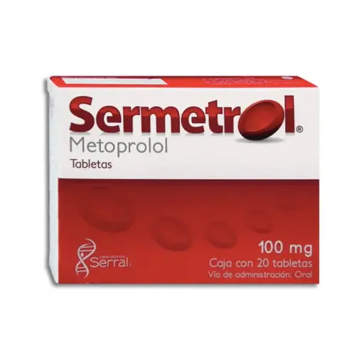 SERMETROL 100MG TABLETAS CON 20 (GI)