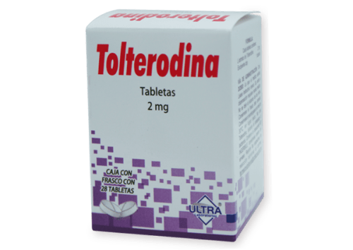 TOLTERODINA ULTRA 2MG TABLETAS CON 28 (GI)
