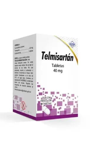 TELMISARTAN ULTRA 40MG TABLETAS CON 30 (GI)